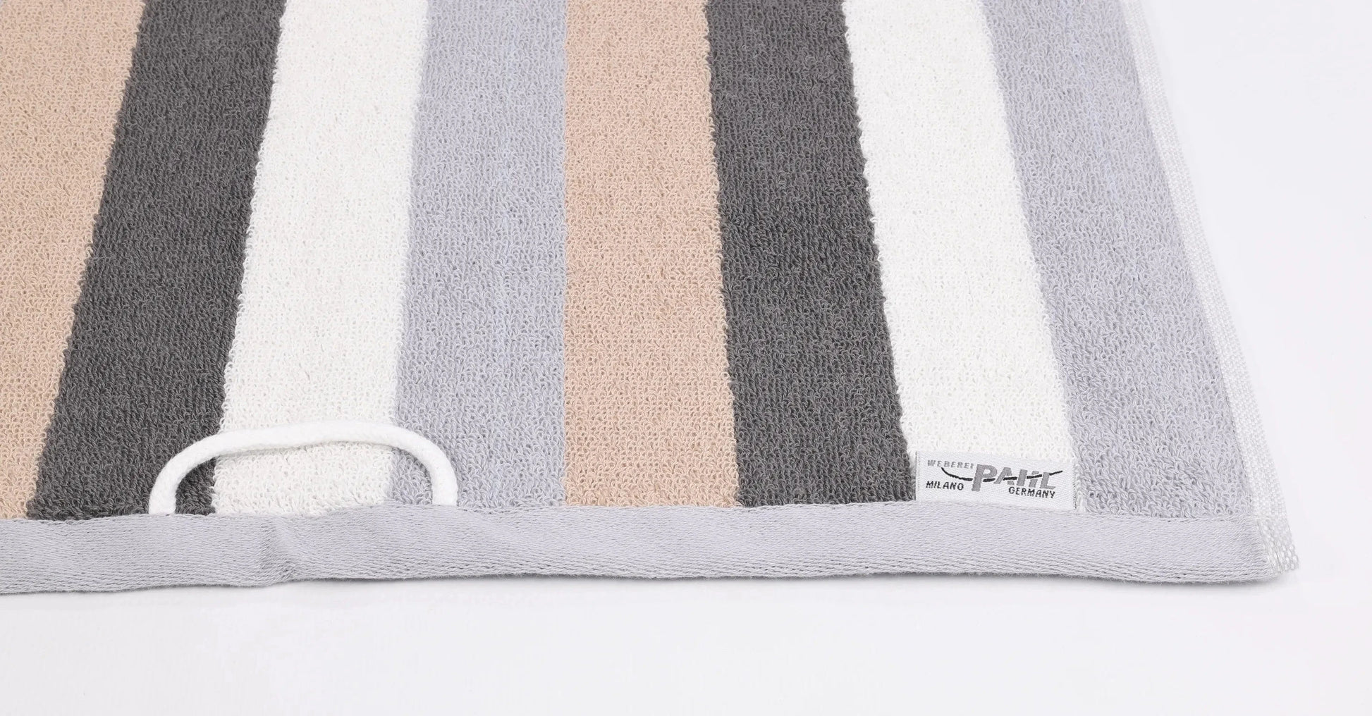 Weberei Pahl Handtuch Milano Lotta 50x100 cm (GRAU) 104102