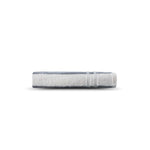 Weberei Pahl Handtuch Riva Lara 50x100 cm (GRAU) 100187