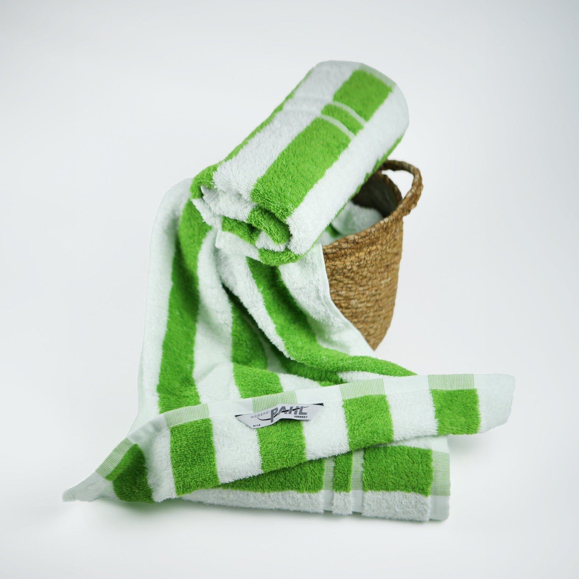 Weberei Pahl Handtuch Riva Lara 50x100 cm (HELLGRÜN) 103895