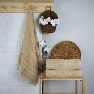 Weberei Pahl Handtuch Riva Nina 50x100 cm (BEIGE) 100221