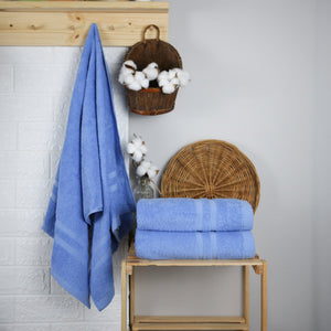 Weberei Pahl Handtuch Riva Nina 50x100 cm (BLAU) 100350