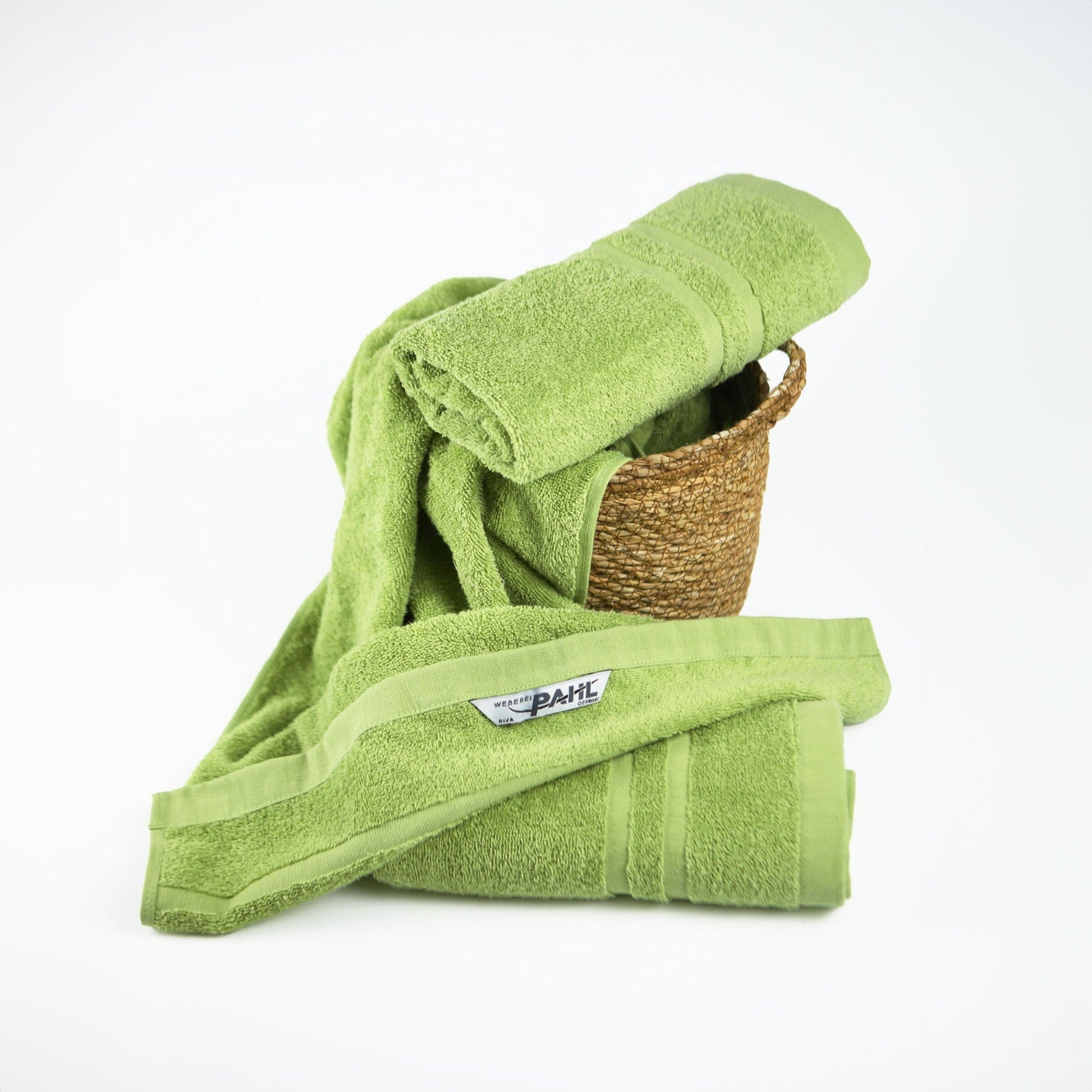 Weberei Pahl Handtuch Riva Nina 50x100 cm (HELLGRÜN) 103891