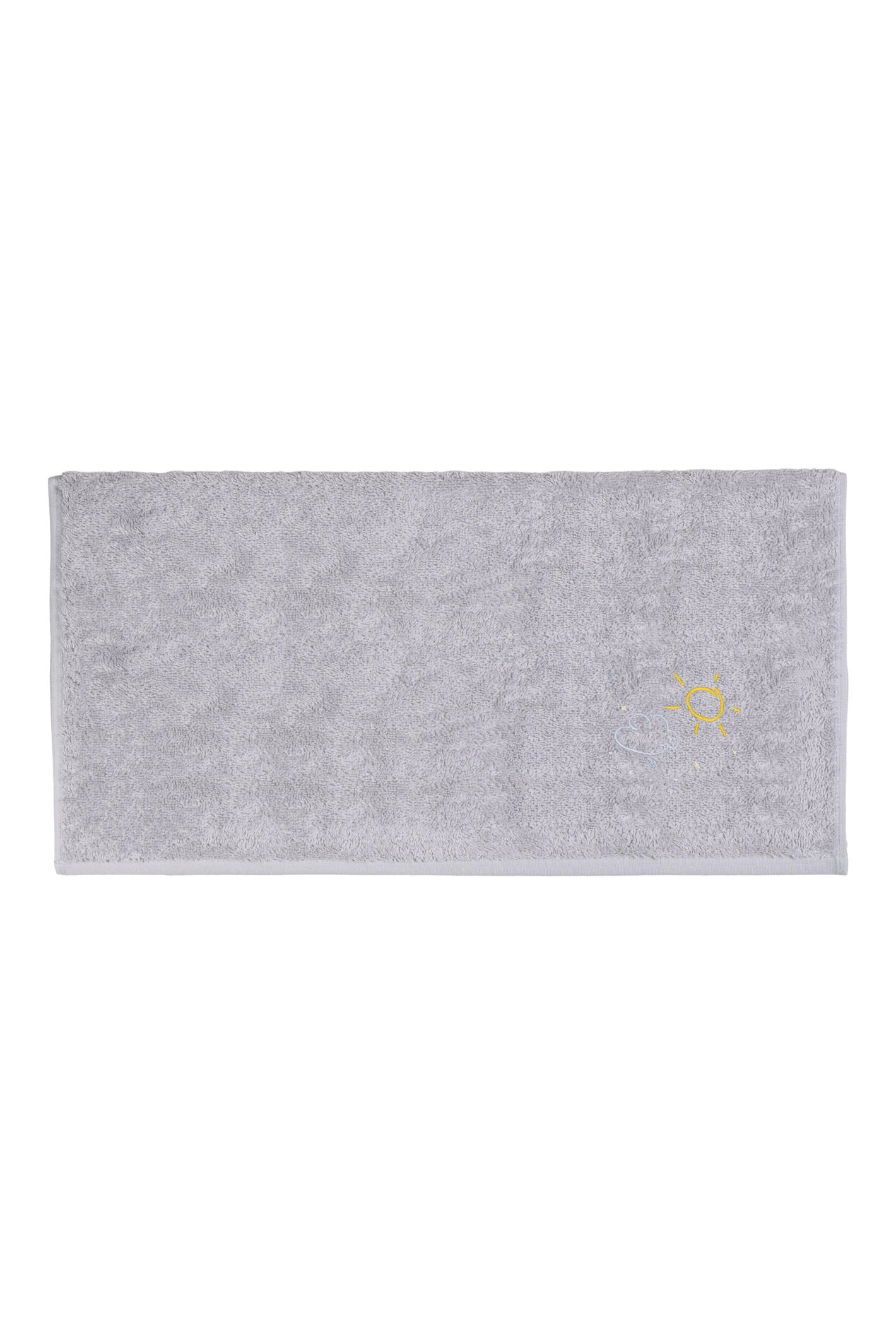 Weberei Pahl Kinder Badetuch Capri/Hedda 70x140 cm (SILBER) 104025