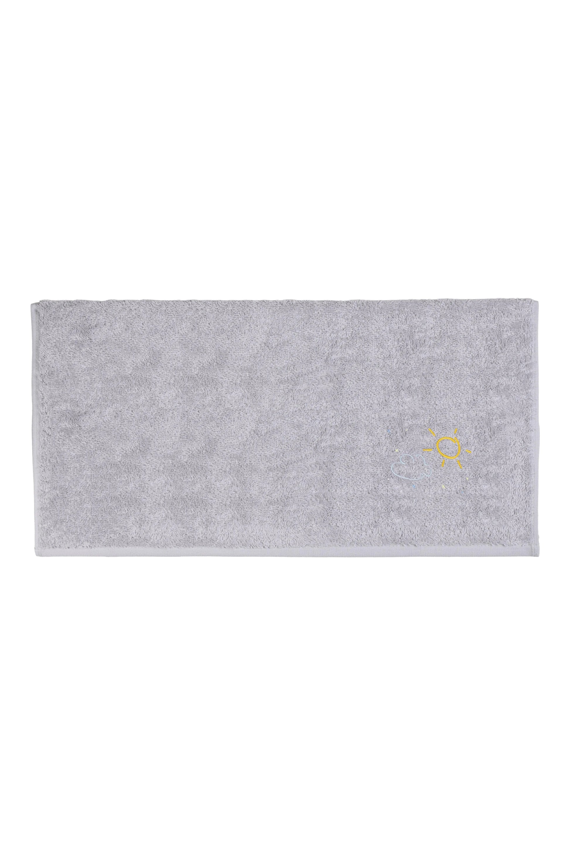 Weberei Pahl Kinder Badetuch Capri/Hedda 70x140 cm (SILBER) 104025