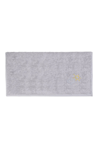 Weberei Pahl Kinder Badetuch Capri/Hedda 70x140 cm (SILBER) 104025
