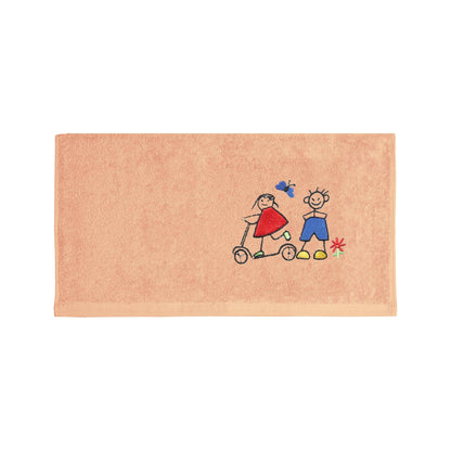 Weberei Pahl Kinder Badetuch Riva/Heidi 70x140 cm (APRICOT) 103866