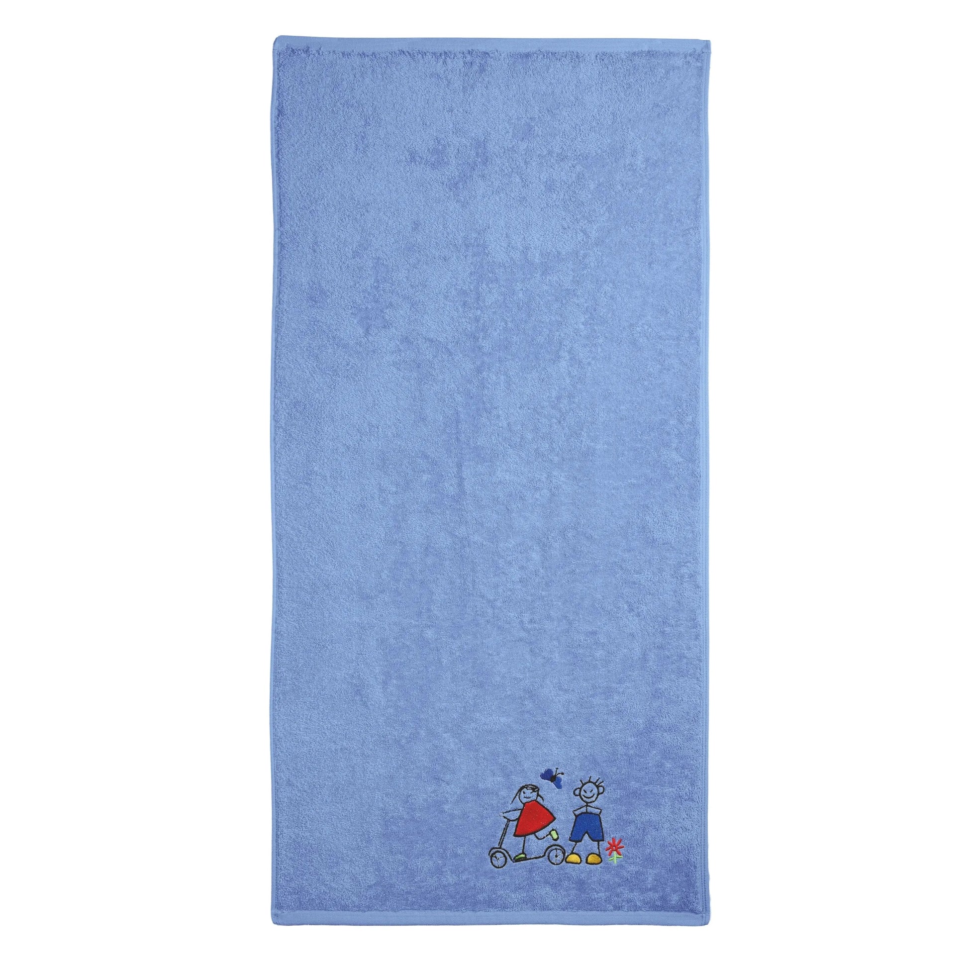 Weberei Pahl Kinder Badetuch Riva/Heidi 70x140 cm (BLAU) 103858