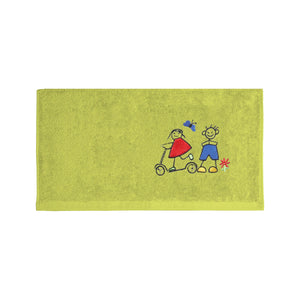 Weberei Pahl Kinder Badetuch Riva/Heidi 70x140 cm (HELLGRÜN) 103885