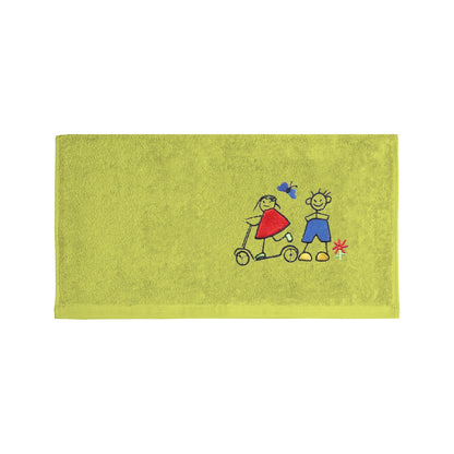 Weberei Pahl Kinder Badetuch Riva/Heidi 70x140 cm (HELLGRÜN) 103885