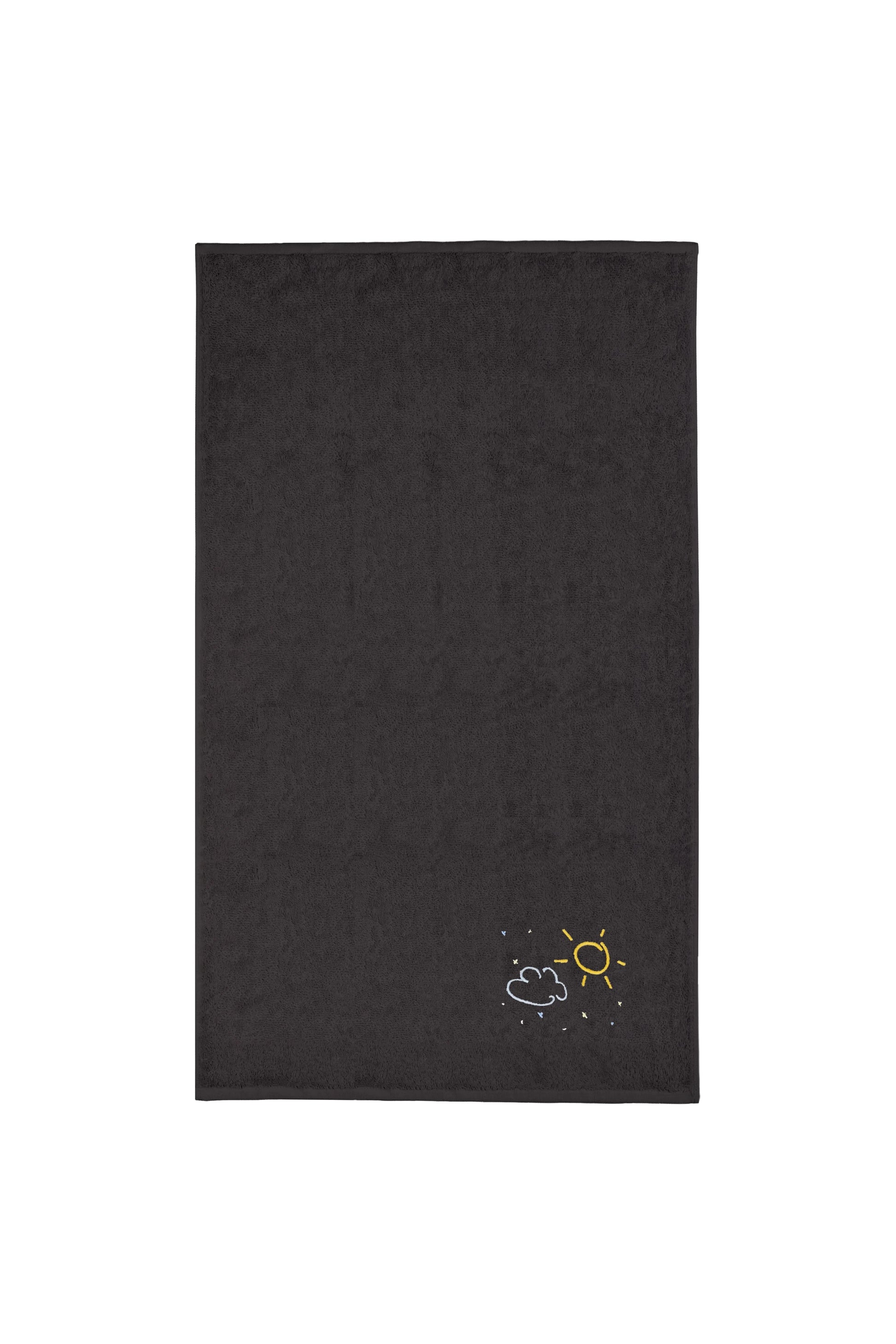 Weberei Pahl Kinder Handtuch Capri/Hedda 50x100 cm (GRAPHIT) 104017