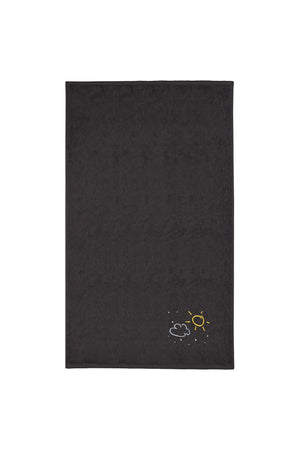 Weberei Pahl Kinder Handtuch Capri/Hedda 50x100 cm (GRAPHIT) 104017