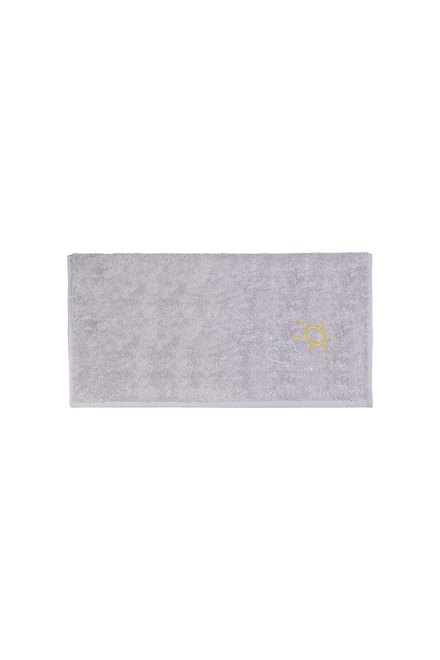 Weberei Pahl Kinder Handtuch Capri/Hedda 50x100 cm (SILBER) 104024