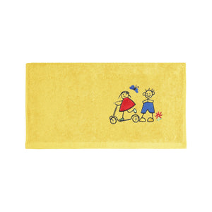 Weberei Pahl Kinder Handtuch Riva/Heidi 50x100 cm (GELB) 103861