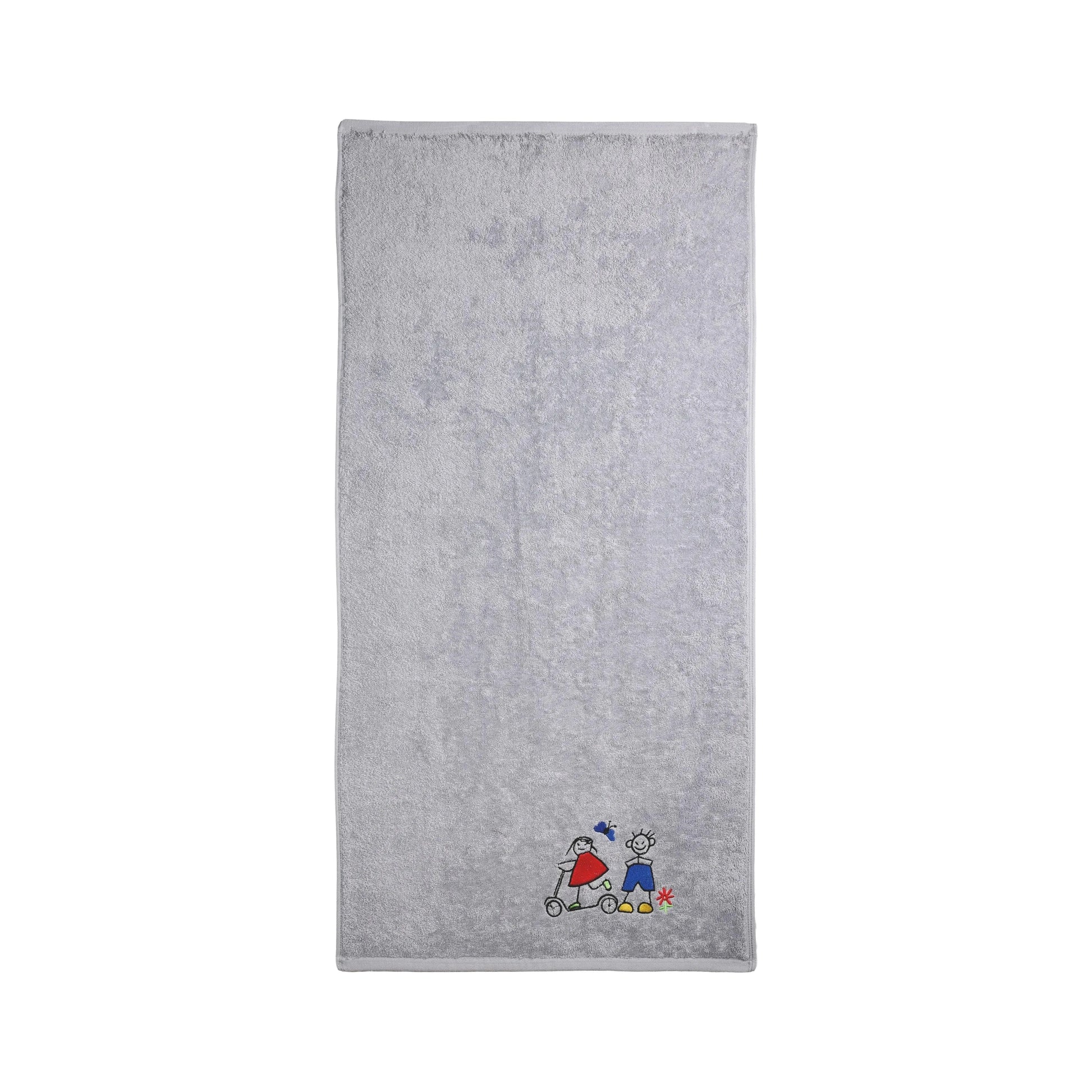 Weberei Pahl Kinder Handtuch Riva/Heidi 50x100 cm (GRAU) 103853