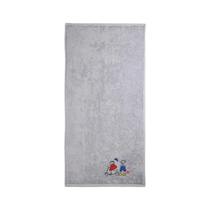 Weberei Pahl Kinder Handtuch Riva/Heidi 50x100 cm (GRAU) 103853
