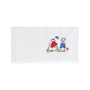 Weberei Pahl Kinder Handtuch Riva/Heidi 50x100 cm (WEISS) 103846