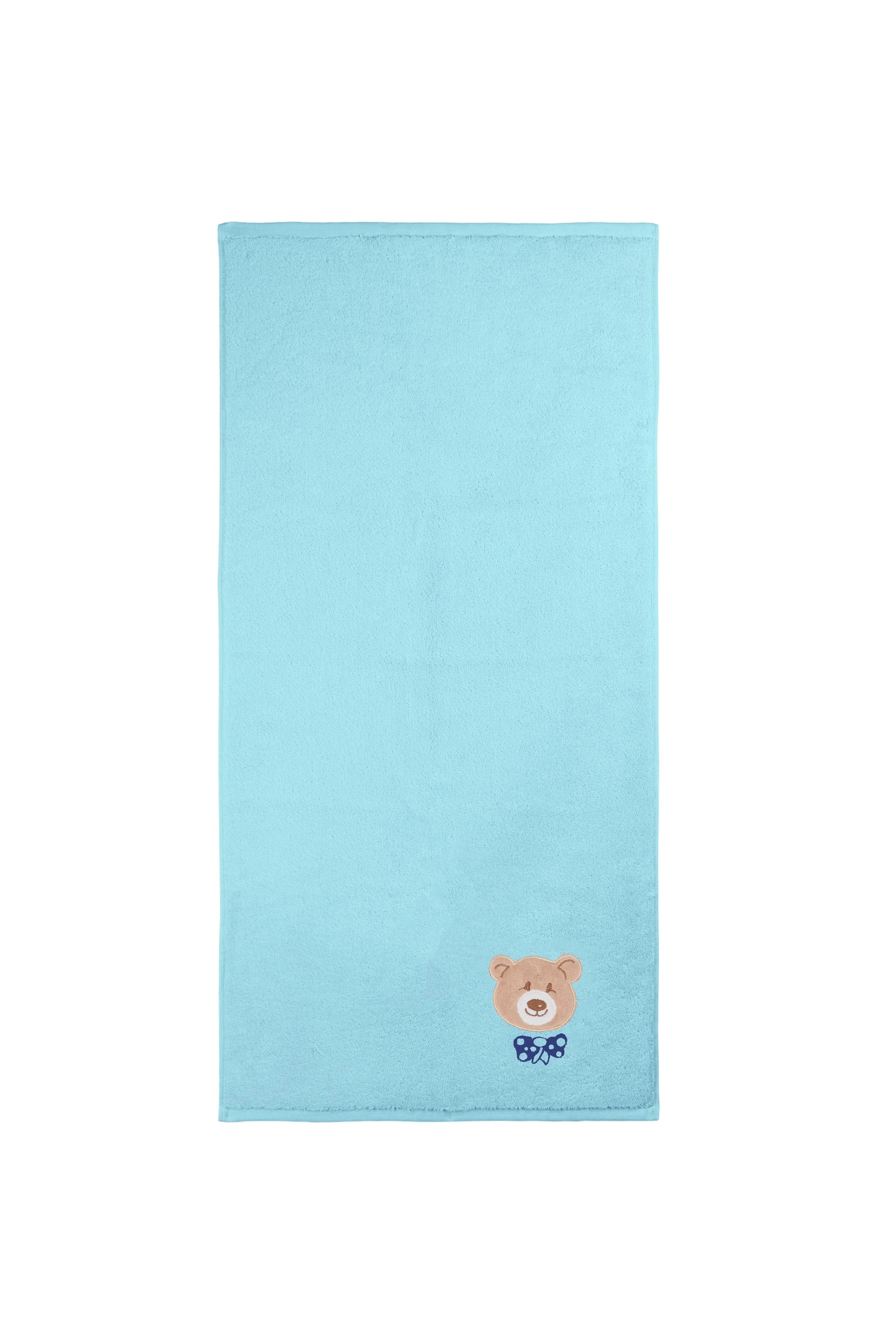 Weberei Pahl Kinder Handtuch Roma/Ella 50x100 cm (HELLBLAU) 104126