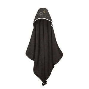 Weberei Pahl Kinder Kapuzentuch Capri/Hedda 100x100 cm (GRAPHIT) 104019