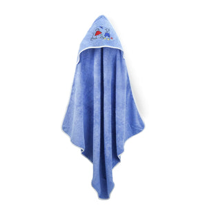 Weberei Pahl Kinder Kapuzentuch Riva/Heidi 100x100 cm (BLAU) 103859