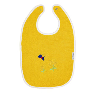 Weberei Pahl Kinder Lätzchen Riva/Heidi 30x45 cm (GELB) 103840