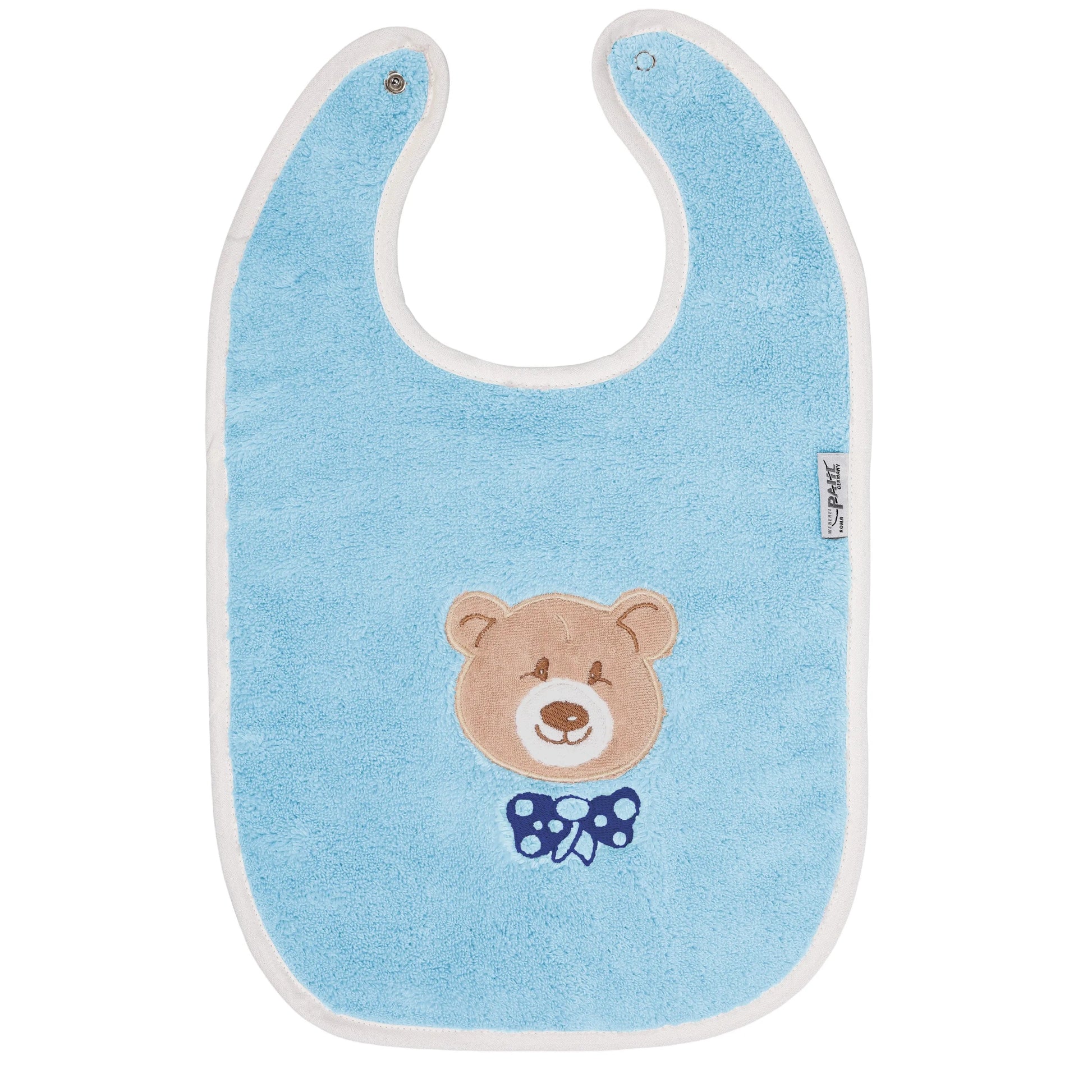 Weberei Pahl Kinder Lätzchen Roma/Ella 30x45 cm (HELLBLAU) 104129