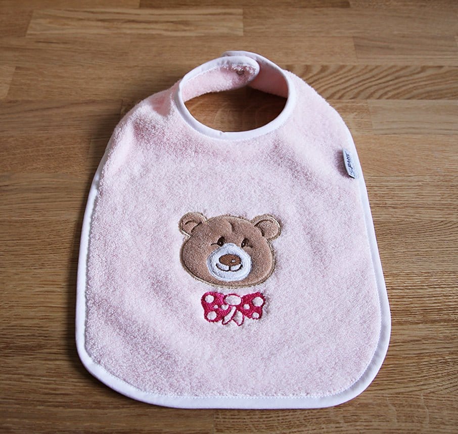 Weberei Pahl Kinder Lätzchen Roma/Ella 30x45 cm (ROSA) 104122