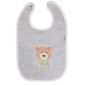Weberei Pahl Kinder Lätzchen Roma/Ella 30x45 cm (SILBER) 104136