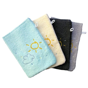 Weberei Pahl Kinder Waschhandschuh Capri/Hedda 16x23 cm (GRAPHIT) 104015