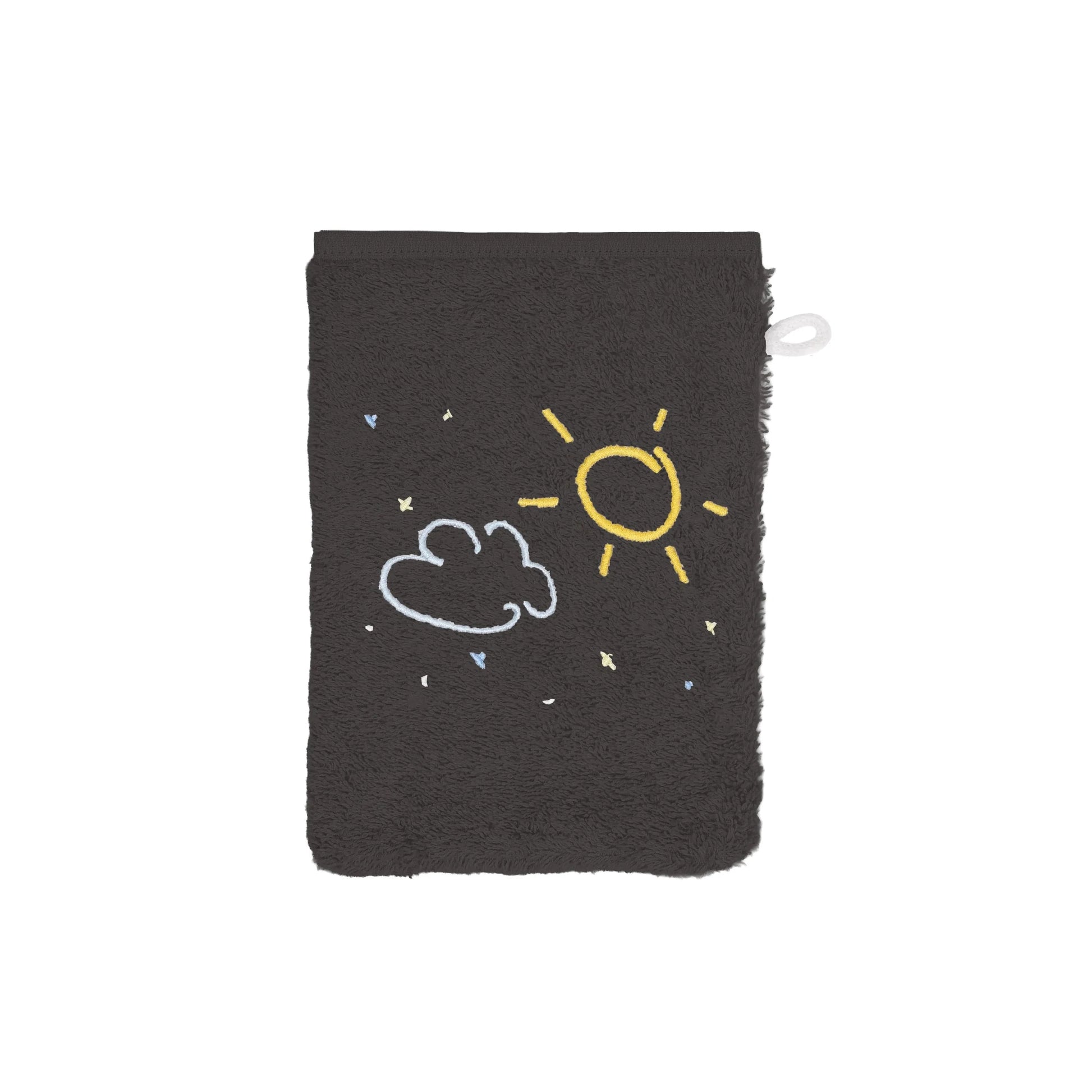 Weberei Pahl Kinder Waschhandschuh Capri/Hedda 16x23 cm (GRAPHIT) 104015
