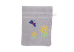 Weberei Pahl Kinder Waschhandschuh Riva/Heidi 16x23 cm (GRAU) 103821