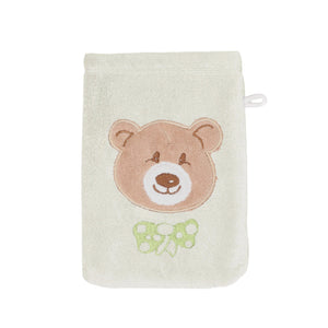 Weberei Pahl Kinder Waschhandschuh Roma/Ella 16x23 cm (NATUR) 104110
