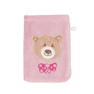 Weberei Pahl Kinder Waschhandschuh Roma/Ella 16x23 cm (ROSA) 104117