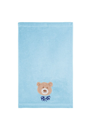 Weberei Pahl Kleines Kinder Handtuch Roma/Ella 30x50 cm (HELLBLAU) 104125