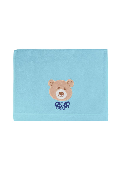 Weberei Pahl Kleines Kinder Handtuch Roma/Ella 30x50 cm (HELLBLAU) 104125