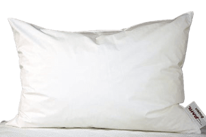 Weberei Pahl Kopfkissen Bozen 60x80 cm (WEISS) 100208