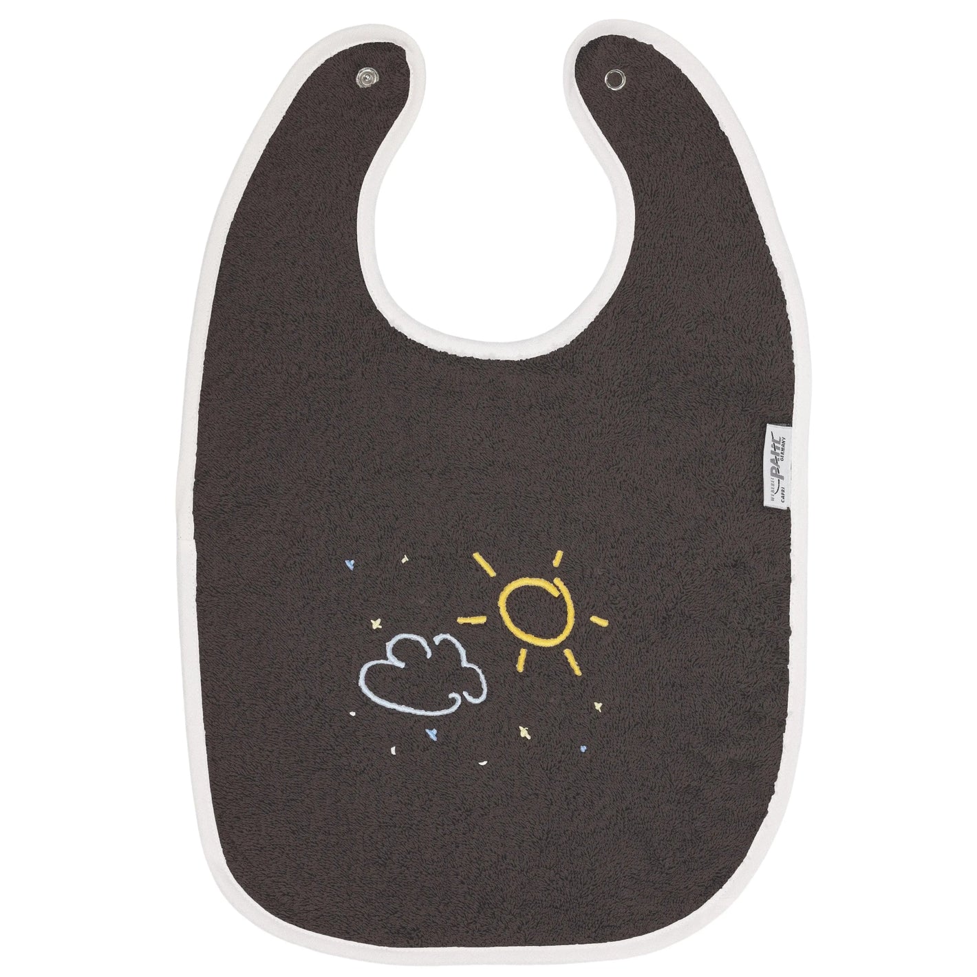 Weberei Pahl Lätzchen Capri Hedda 30x45 cm (GRAPHIT) 104020