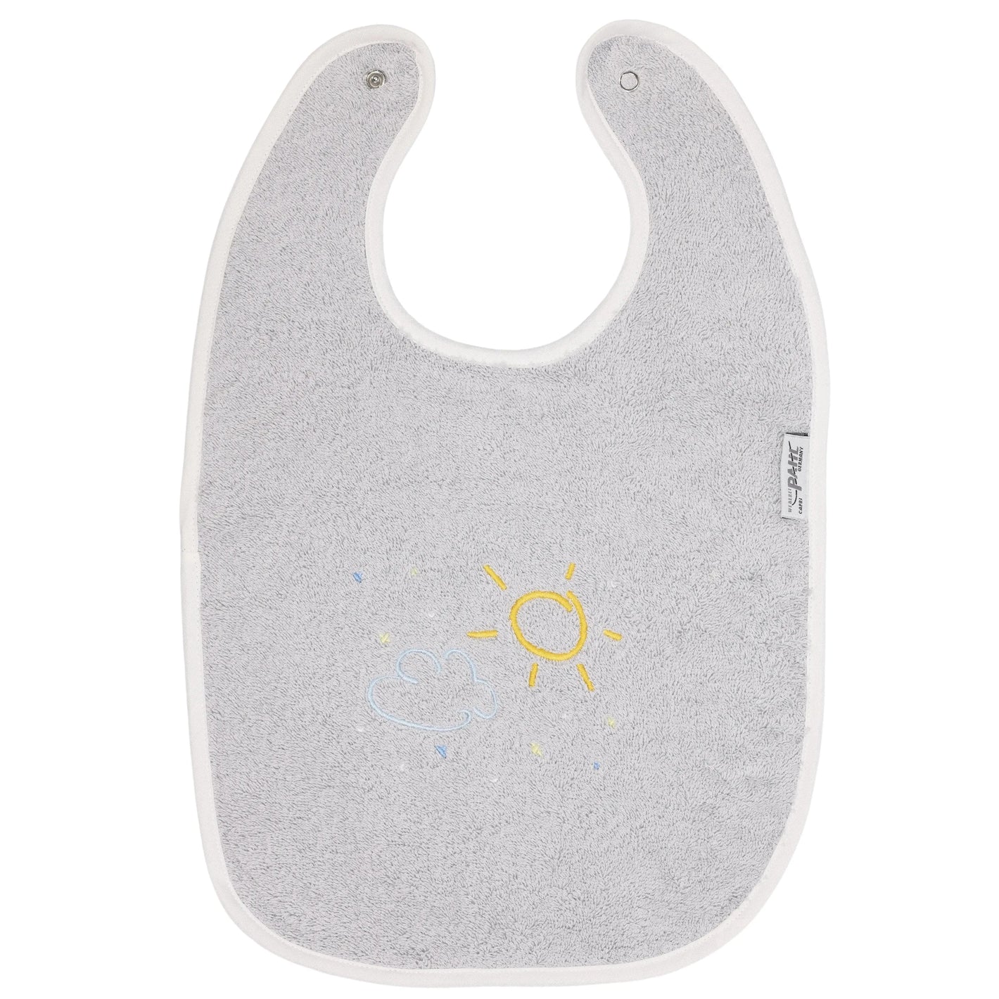 Weberei Pahl Lätzchen Capri Hedda 30x45 cm (SILBER) 104027