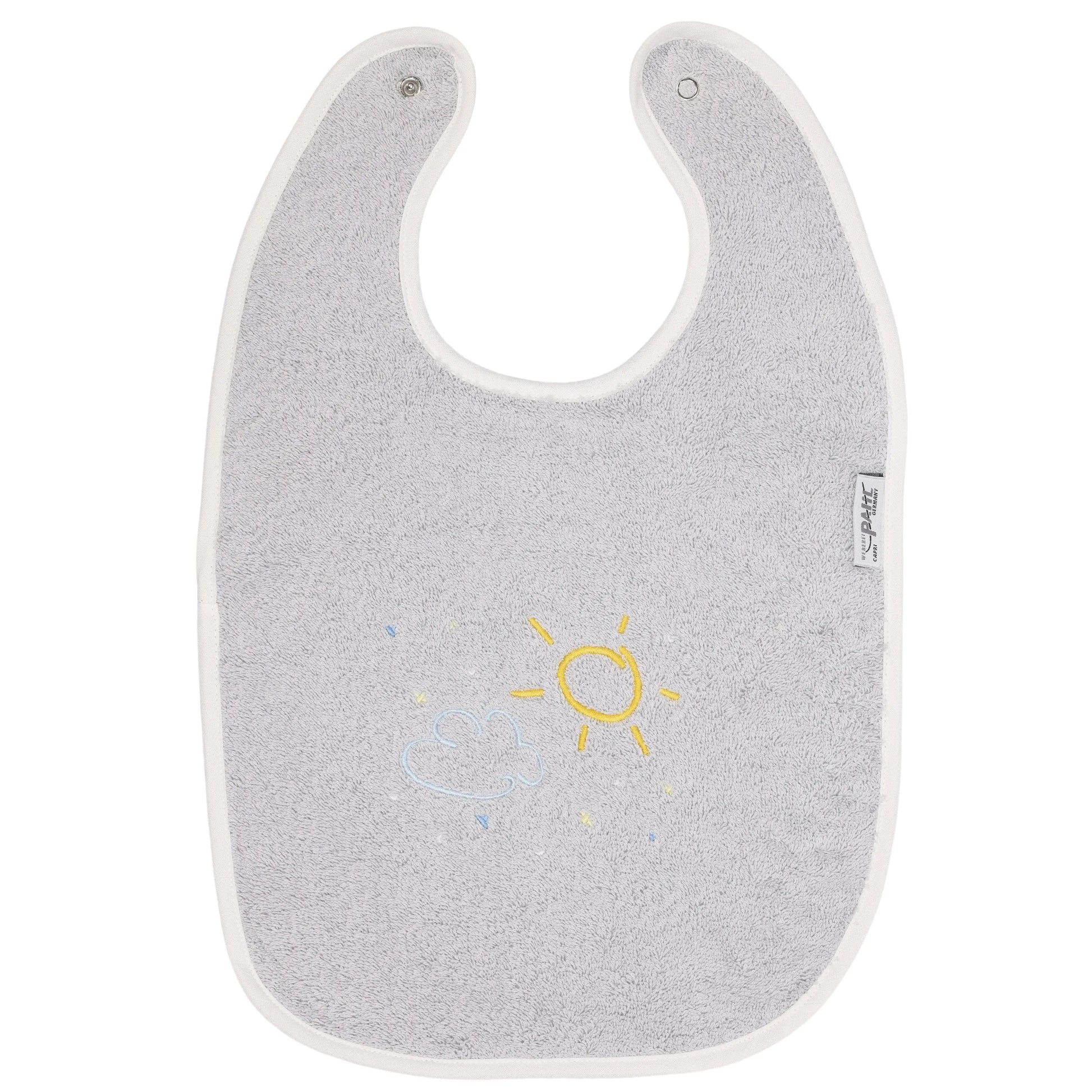 Weberei Pahl Lätzchen Capri Hedda 30x45 cm (SILBER) 104027