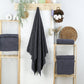 Weberei Pahl Liegetuch Capri Jenny 70x200 cm (GRAPHIT) 104083