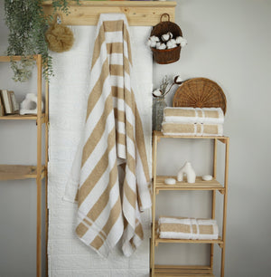 Weberei Pahl Liegetuch Riva Lara 70x200 cm (BEIGE) 100456