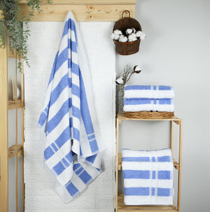Weberei Pahl Liegetuch Riva Lara 70x200 cm (BLAU) 100454