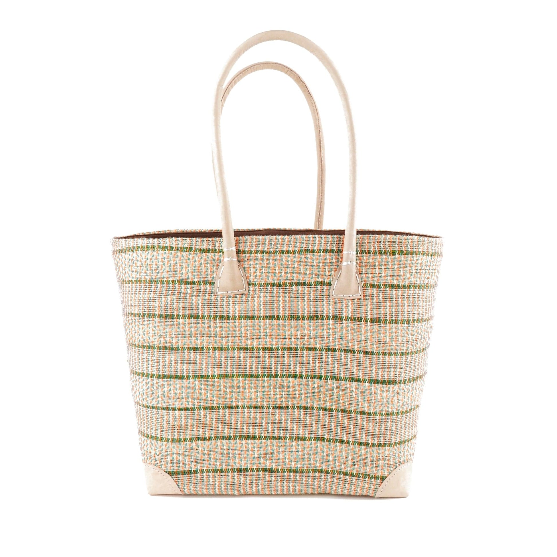 Weberei Pahl Muster10 Handgefertigte Tasche aus Natur-Raffia – Klein 107707_17