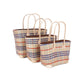 Weberei Pahl Muster13 Handgefertigtes Taschen-Set aus Natur-Raffia – 3-teiliges Set 108211_20