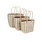 Weberei Pahl Muster20 Handgefertigtes Taschen-Set aus Natur-Raffia – 3-teiliges Set 108211_27