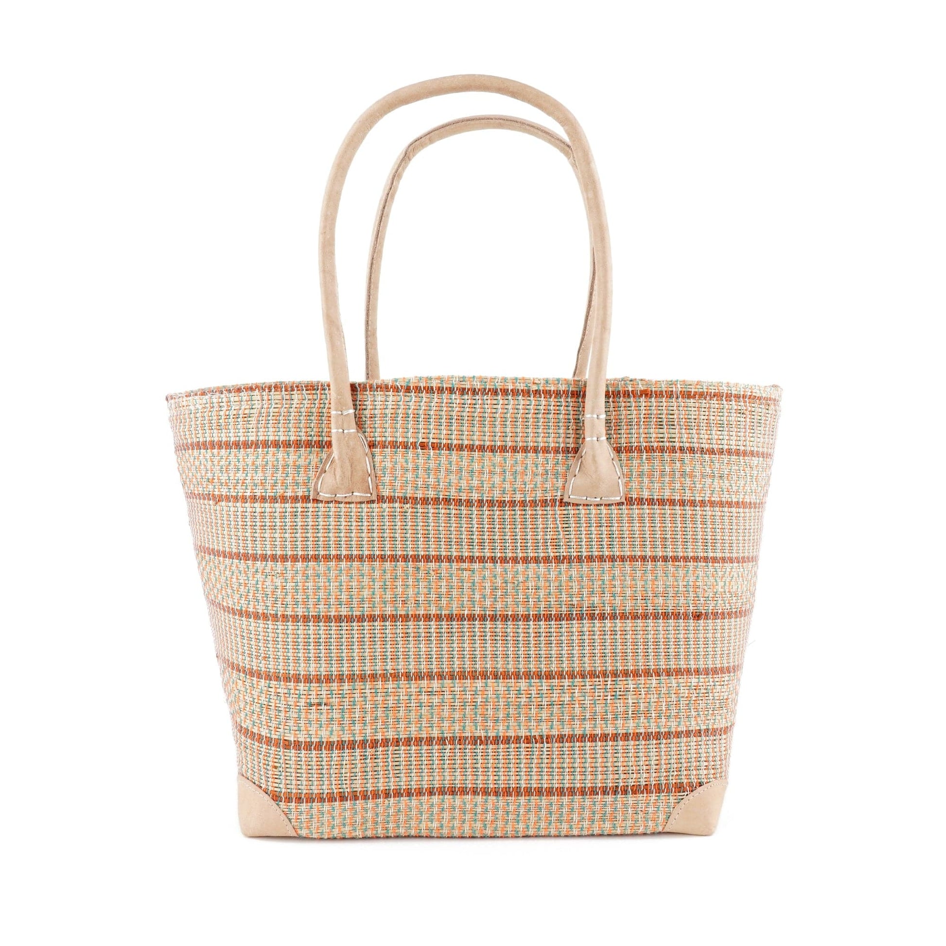 Weberei Pahl Muster21 Handgefertigte Tasche aus Natur-Raffia – Klein 107707_28