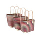Weberei Pahl Muster25 Handgefertigtes Taschen-Set aus Natur-Raffia – 3-teiliges Set 108211_32