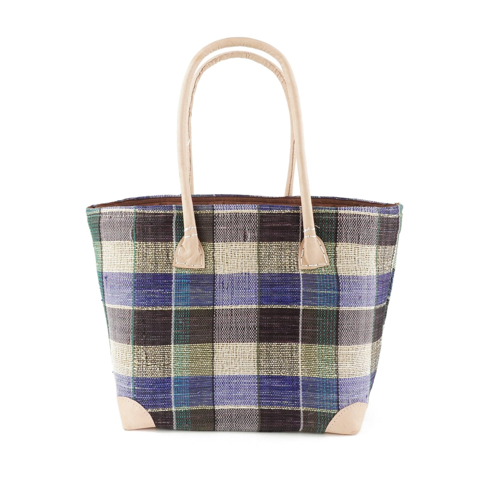 Weberei Pahl Muster26 Handgefertigte Tasche aus Natur-Raffia – Klein 107707_33