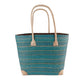 Weberei Pahl Muster33 Handgefertigte Tasche aus Natur-Raffia – Klein 107707_40