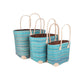 Weberei Pahl Muster33 Handgefertigtes Taschen-Set aus Natur-Raffia – 3-teiliges Set 108211_40