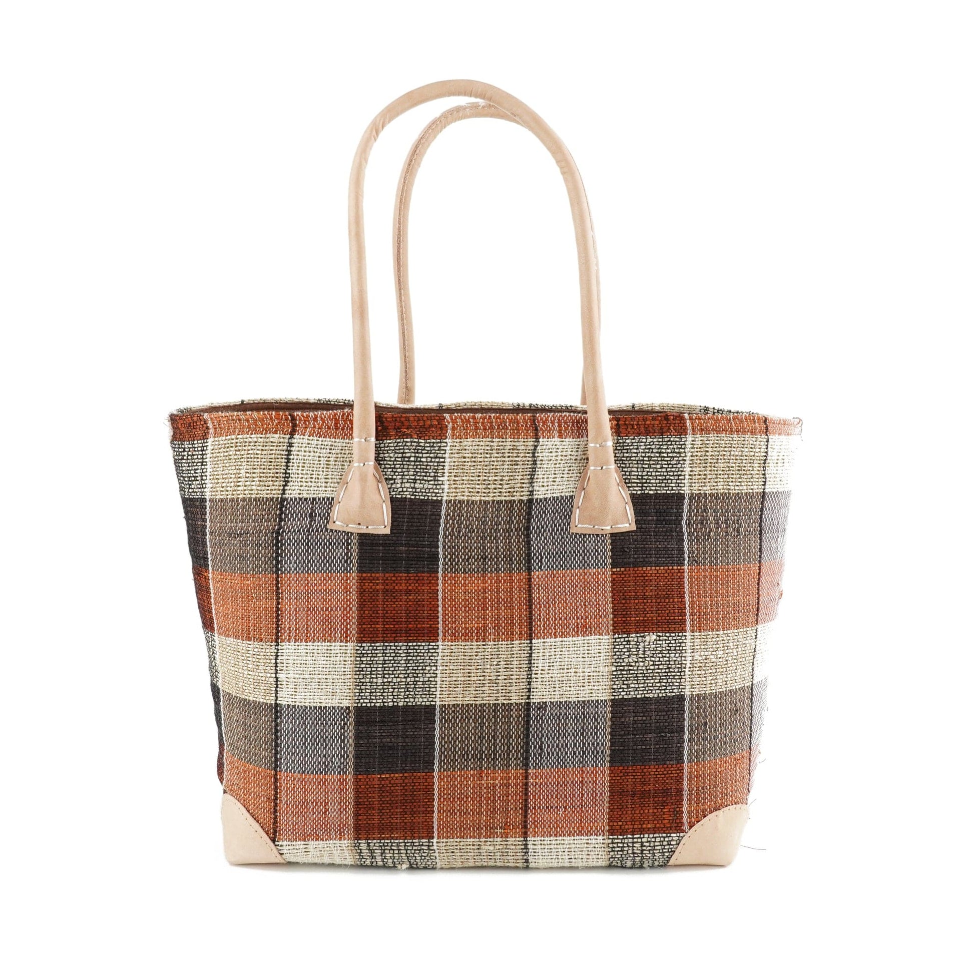 Weberei Pahl Muster38 Handgefertigte Tasche aus Natur-Raffia – Klein 107707_45
